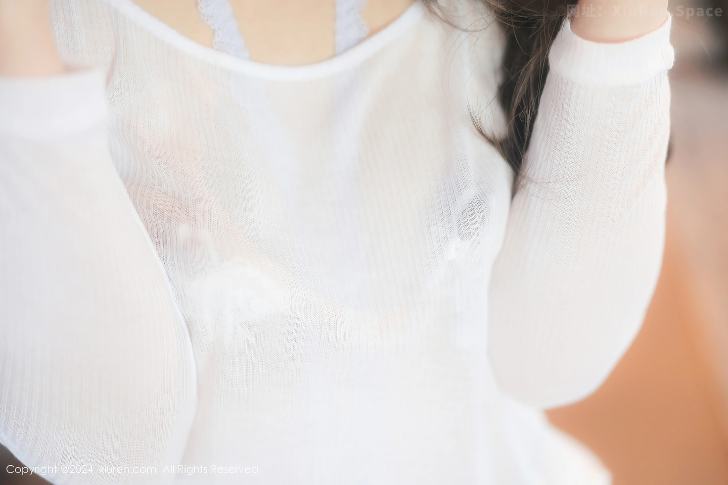 图片[2]-[XiuRen秀人网] VOL.9524 模特桃妖夭性感白T配牛仔裤露白色情趣内衣秀惹火身材诱惑写真89P-秀人网官方网站